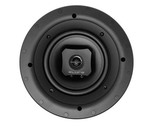 Elura 6.5 Inch In-Ceiling 2-Way Speakers Black Series (Pair)